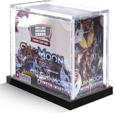 China ETB Display Case Magnet Lid Acryl Booster Box Display Schroef Assemblage Sluitbeschermer Te koop