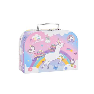 China Pretend Play Toy Set New Style 2022 Pretend Preschool Kitchen Unicorn Tea Plastic Play Set Gift Box Set Princess For Girls Kitchen DIY Creative Toy for sale