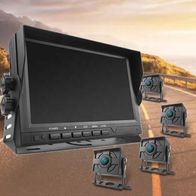 China 8 Inch Waterproof Car Display AHD IPS Inverter Bus Four Channel High Definition Car TV XY-2081AHD for sale