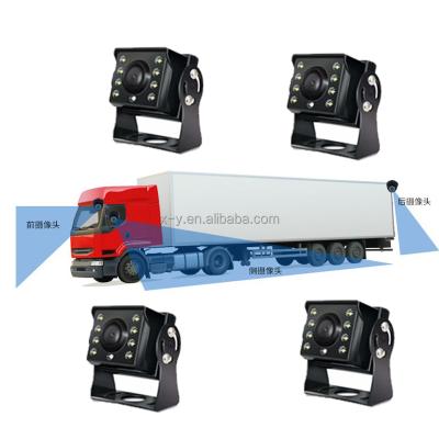 China Saferdriving Waterproof 10 Inch Touch Screen AI Four Way Intelligent Monitoring Vehicle System For Trucks for sale