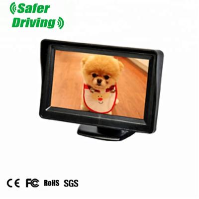 China Hire 4.3 Inch Car Dashboard Audio Monitor Removable Display Reversing Video Camera XY-2036 for sale