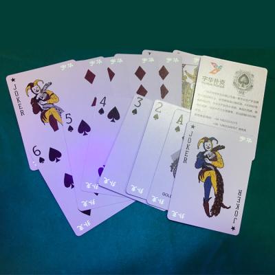 China Paper Paper Poker Cards OEM Playing Cards Game Custom Printing Card Game for sale