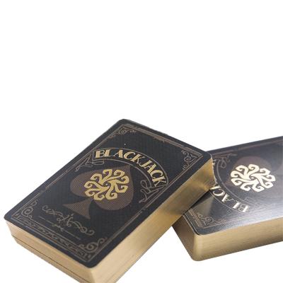 China OEM Custom Playing Cards Paper Gold Foil Varnishing 4C Printed Paper Cards for sale