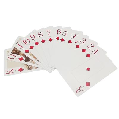 China Paper Wholesale Price Customized US Playing Cards Custom Logo for sale