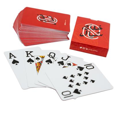 China Plastic Playing Cards Custom Printing Plastic Playing Cards Waterproof PVC Poker Card for sale