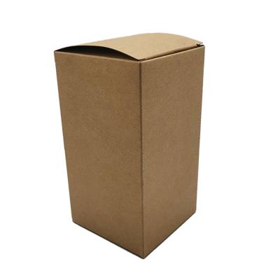 China Paper Maker Custom Printed Brown Kraft Paper Packaging Box for sale