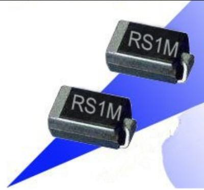 China Fast Recovery Rectifier Diode RS1M 1A  1000V SMA for sale