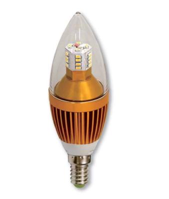 Cina Lampade ultra luminose della sostituzione della lampadina IP50 3000K LED della candela da 7 watt LED in vendita