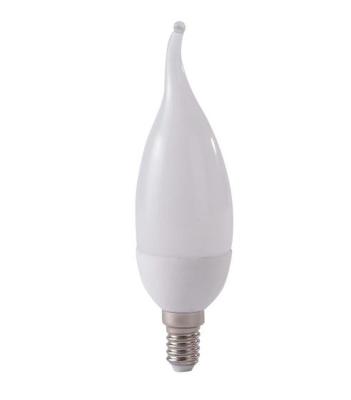 China 4 Watt Ceramic LED Bulb Indoor Lighting Dimmable LED Candle Bulbs , No UV for sale