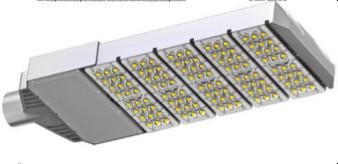 China 150W Outdoor LED Street Lights High Efficiency LED Roadway Lighting 2700K - 6500K for sale