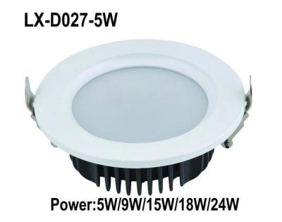 China 80 CRI Indoor Dimmable LED Downlight IP50 Bathroom Down Lights 5W 300 Lumen for sale