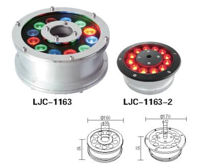 중국 수영풀 수중 LED 빛 12W Epistar 고성능 LED의 스테인리스 판매용