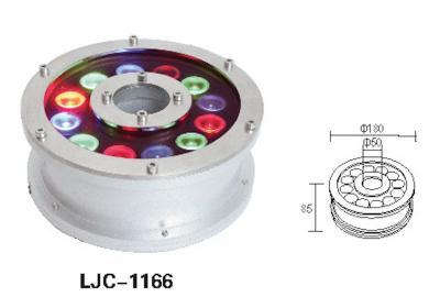 중국 물 LED 가벼운 다 색깔 LED 샘의 밑에 고능률 60lm/w는 점화합니다 판매용