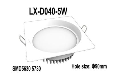 China 5W - 30W Dimmable LED Downlight SMD5630 LED Ceiling Down Light Aluminum Body for sale