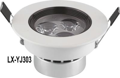 China Hohes Lumen Φ70mm vertiefte LED-Scheinwerfer 3*1W unter Kabinett-Beleuchtung zu verkaufen