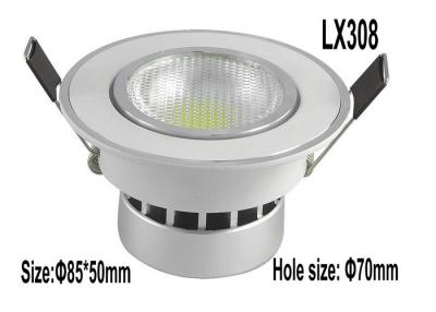 China Aluminium vertieftes Watt GU10 LED-Scheinwerfer-5 Scheinwerferlicht Cree-LED 40 Grad zu verkaufen