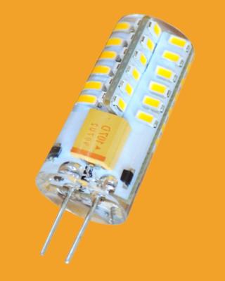 China AC / DC12V 3 Watt G4 LED Bulb 2700K - 6500K Cold White For Restaurant Lighting for sale