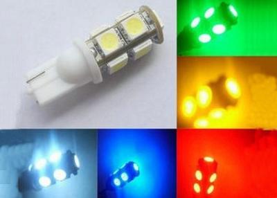 China 4 lámpara automotriz SMD5050 de la liquidación de la bombilla del coche LED del vatio T10 azul/amarillo en venta