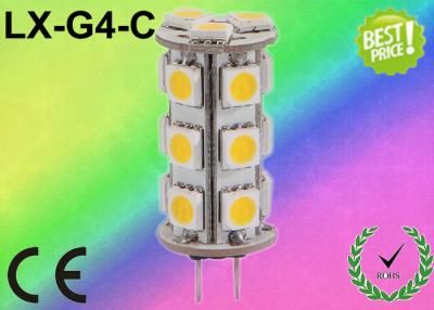 China 1.2W - 2.5W G4 LED Bulb 5050 SMD Dimmable LED Bulbs With CE RoHS TUV for sale