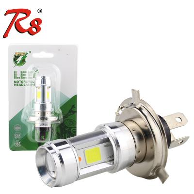 China For Ymaha/Dayang/Cafe 12Watt 1200LM RTD E01C Motorcycle LED Headlight Bulbs H4 HS1 P43T BA20D S2 Cordless Lamps For Motorbike Scooter ATV for sale