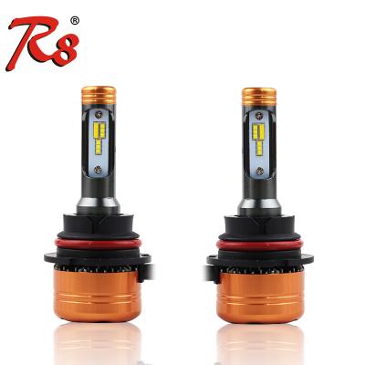 China Marks R8 Z5 led car headlight kit h1 25V 3000k 4300k 6000k three color led headlight car led light H4 for sale