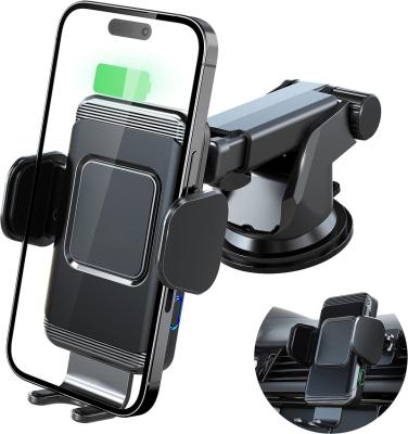 China Universal Car Radio Mobile Phone Bracket Motorcycle Wireless Charging Bracket for sale