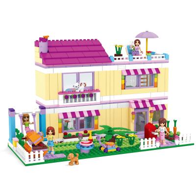 China 2021 Eco-friendly AUSINI Toys Bricks Girls Plastic Toys Building Block For Children for sale