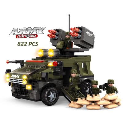 China 2021 Best Selling Eco-friendly Educational Bricks Toys Plastic Building Toys Army Soldier Building Block For Children for sale