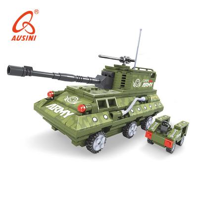 China 2021 Eco - Friendly Material Educational Bricks Toy Plastic Army Building Block For Children for sale