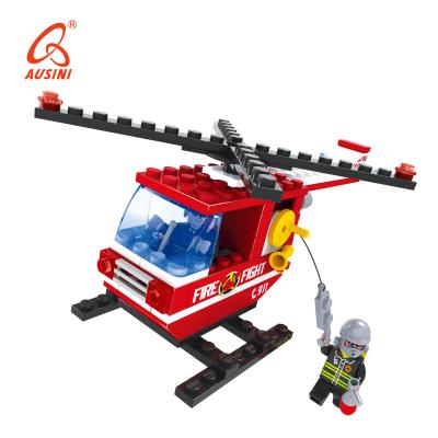 China Hot Sale AUSINI Eco - Friendly Toys Bricks Plastic BUILDING BLOCK Set For Kids for sale