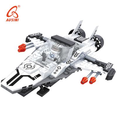 China AUSINI Bricks Toys DIY Plastic Cheap Space Eco-Friendly Educational Building Block Assembling For Kids for sale