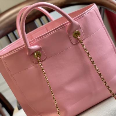 China Night Light 1:1 Guangzhou Quality Designer Handbags Famous Brands Tote Shoulder Bag Genuine Leather Luxury Double Sided Purses and Handbags for sale