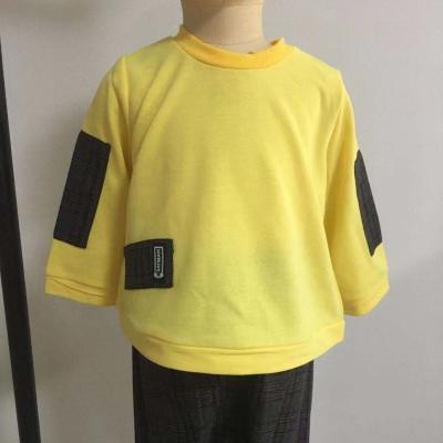 China Anti Shrink Kids Boy Girls Customize Clothes Set Hoodie Tracker Pants Teams Tracksuit Kids Clothing Set for sale