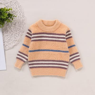 China Wholesale Kids Boutique Soft Anti-Shrink Girl Knit Sweater Children Kids Knit Long Shirt for sale