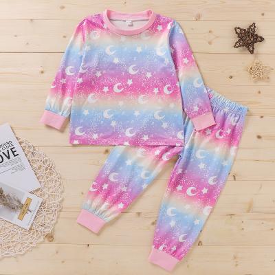 China Hot Spring Autumn Winter Kids Clothing Cotton Children Sleepwear Children Pajamas Sets For Girls for sale