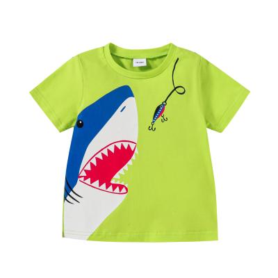 China New Summer Hot Sale Fashion Kids Anti-Shrink Sleeveless Shirt Kids T-shirt Tank Top For Boys T-shirt Fit For 1-6 Years for sale