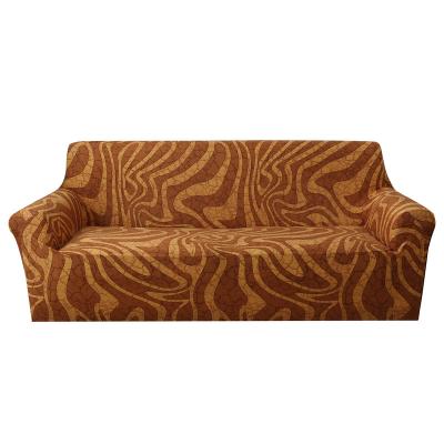 China Free Sample OEM/ODM Non-slip and Breathable Quality S M L Xl 3 Sectional Elastic Chair Sofa Couch Seat Slipcover 2 1 Seat Stretch Jacquard Covers For S for sale