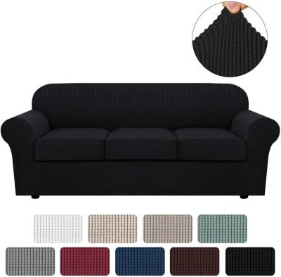 China OEM/ODM Non-Slip and Breathable Elastic Jacquard Stretch Sofa Cover 3 Seats 3 Seaters Sofa Cover Sofar For Sofa Couch for sale