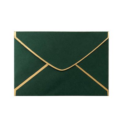 China Gift Envelope Custom Heart Button Heart Button Envelope Postcard Lover Letter Invitation Business Pearl Paper Envelope Packaging Kraft Paper Envelope for sale