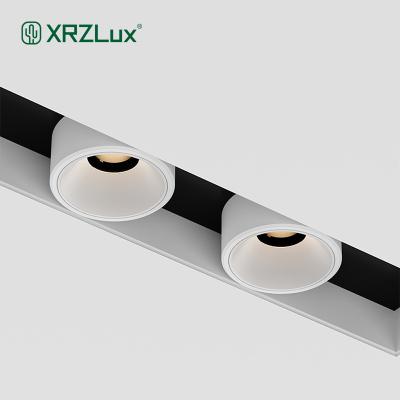 China XRZLux Modern Recessed Led Downlight 10W Round Ceiling Spot Lights Aluminum Anti-glare Ceiling Lights LED Downlights Outdoor Mounted for sale