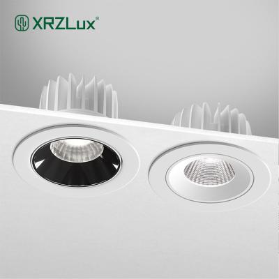 China XrzLux Modern 7W 10W Anti-glare Recessed Downlight Die Cast Aluminum Led Ceiling Spotlight For Hotel Home Restaurant Indoor Lighting for sale