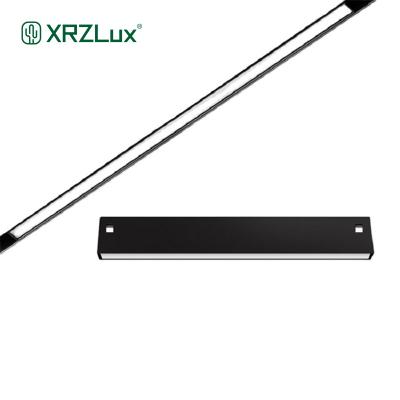 China Minimalist XrzLux Led Magnetic Track Light 28W Magnetic Linear Track Spotlight Aluminum Recessed Home Lighting Decorative for sale