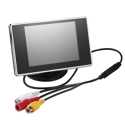 China New High3.5 Inch Hd Car Monitor Digital Color Tft LCD Monitor Rearview Night Vision Shockproof Parking Monitor - buy for sale