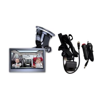 China 5 Inch Hd Infant Rear View Monitor Shock Resistant Display Facing Safety Car Back Seat Mirror Camera - Buy Baby Car Seat Mirror Camera for sale