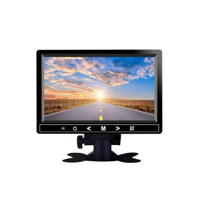 China Reversing High Quality Assist Car Monitor 7 Inch Car Monitor HD Screen Desktop Monitor With Touch Button for sale