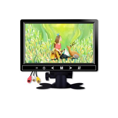 China Reversing Assist 7 Inch Car Monitor HD Screen Desktop Monitor With Touch Button for sale