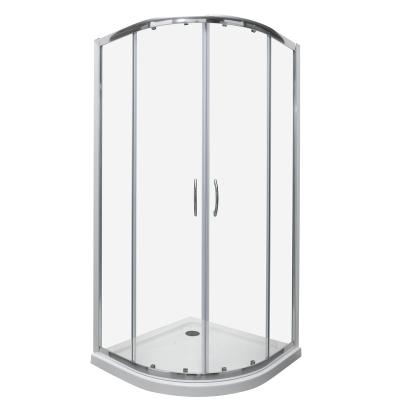 China Direct sales modern bathtub factory frameless frosted glass screen shower room with manufacturer price for sale