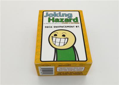 China Durable Joking Hazard Board Game , Family Board Games Not For Kids 180g for sale