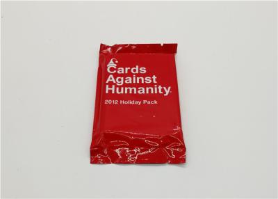 China Easy Level Offensive Card Game , Cards Against Humanity Holiday Pack for sale