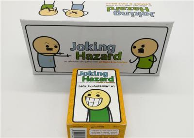 China English Version Joking Hazard Card Games For Grown Ups Easy Operation for sale